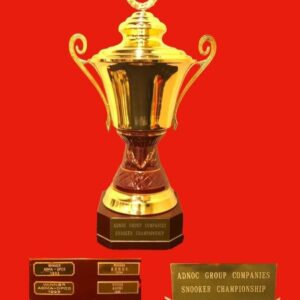 ADNOC Group of Companies Snooker Championship Trophy