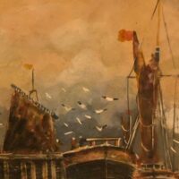 A Rare Seascape Painting by Marine Painter H. Foster - Image 3