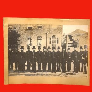 Original Photograph of Sydenham County Police Located in South East London (1860)