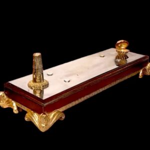Heavy Brass Desk Piece - Historical Symbols of the UAE