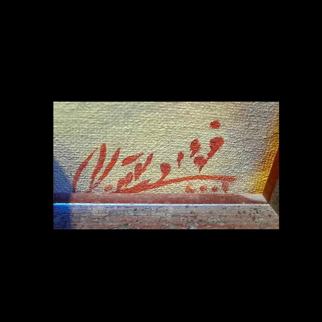 Orientalist Oil Painting Signed and Dated – Rare Artwork in Abu Dhabi
