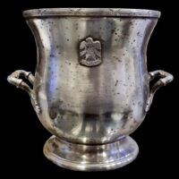 A Rare Silver Plated Bucket With The First UAE Logo - Image 2