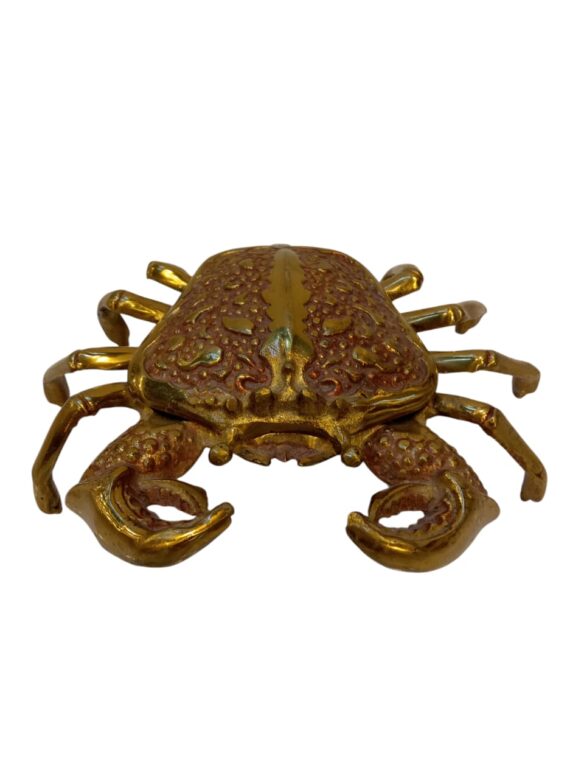 A Crab-shape Jewelry Box made of Copper (Cancer - Zodiac Sign)