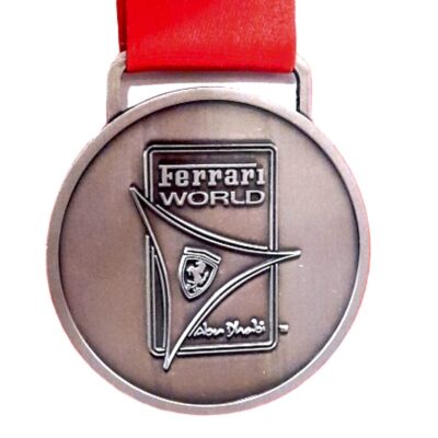 Ferrari World Formula Run Medal