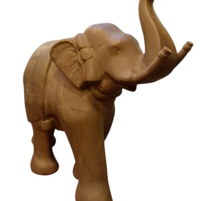 Heavy Brass Elephant Statue made in India (1988)
