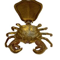A Crab-shape Jewelry Box made of Copper (Cancer - Zodiac Sign) - Image 3