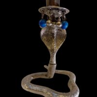 Vintage Victorian Cobra Candlestick - Image 5